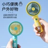 New creative handheld small fan, USB charging, strong wind power, portable summer outdoor fan Application Scenario